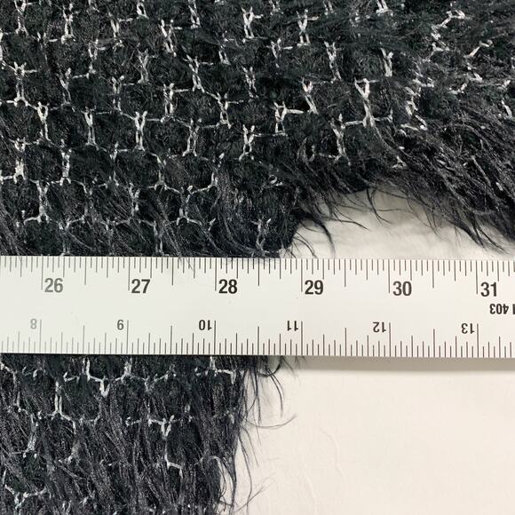 Modcloth M Nipping at Your Nose Cropped Sweater Metallic Black - Picture 6 of 8